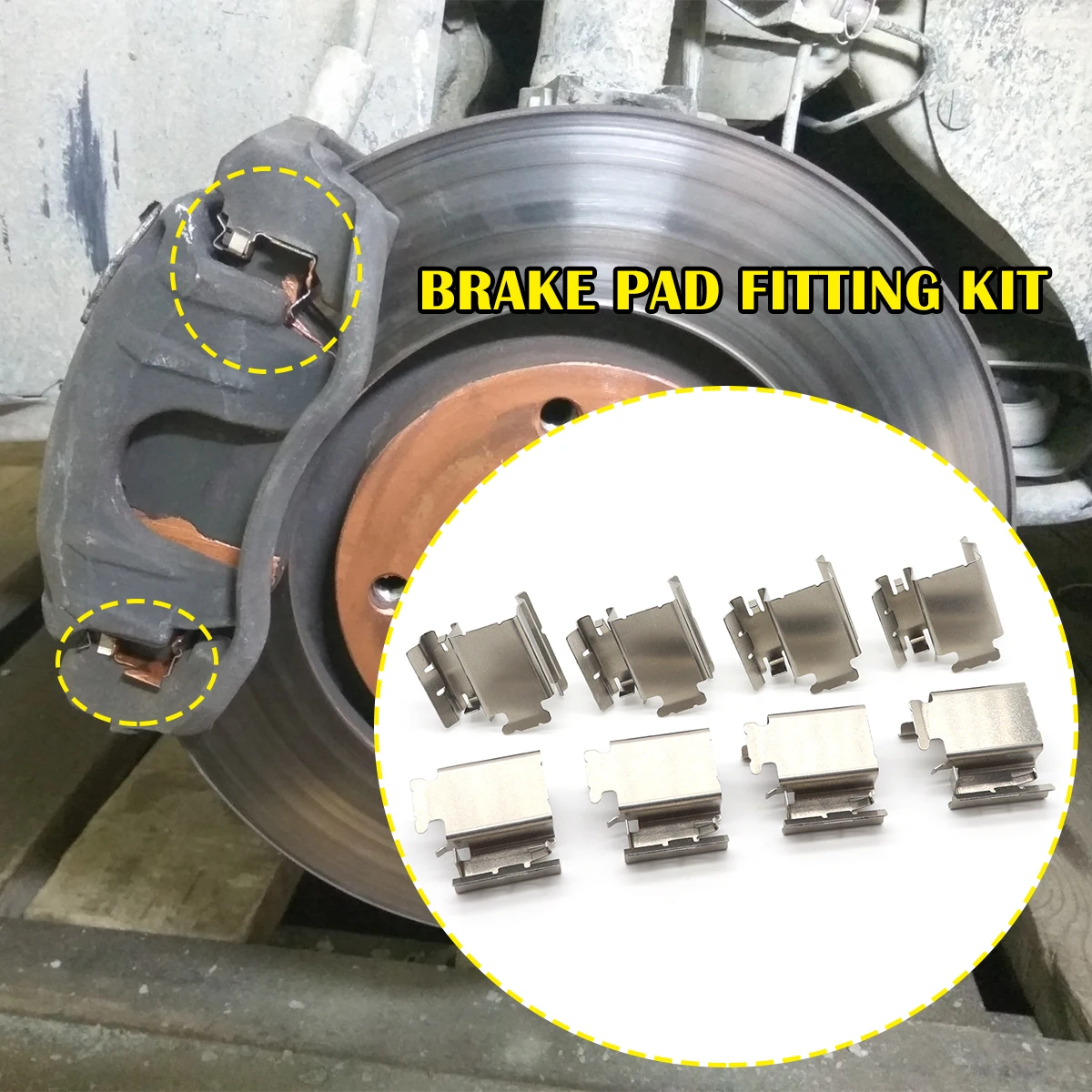 Car Brake Pad Fitting Shoe Hardware Shims For Fiat MULTIPLA PANDA DOBLO STILO QUBO IDEA Repair Kit Replacement Parts Accessories
Car Brake Pad Fitting Shoe Hardware Shims For Fiat MULTIPLA PANDA DOBLO STILO QUBO IDEA Repair Kit Replacement Parts Accessories