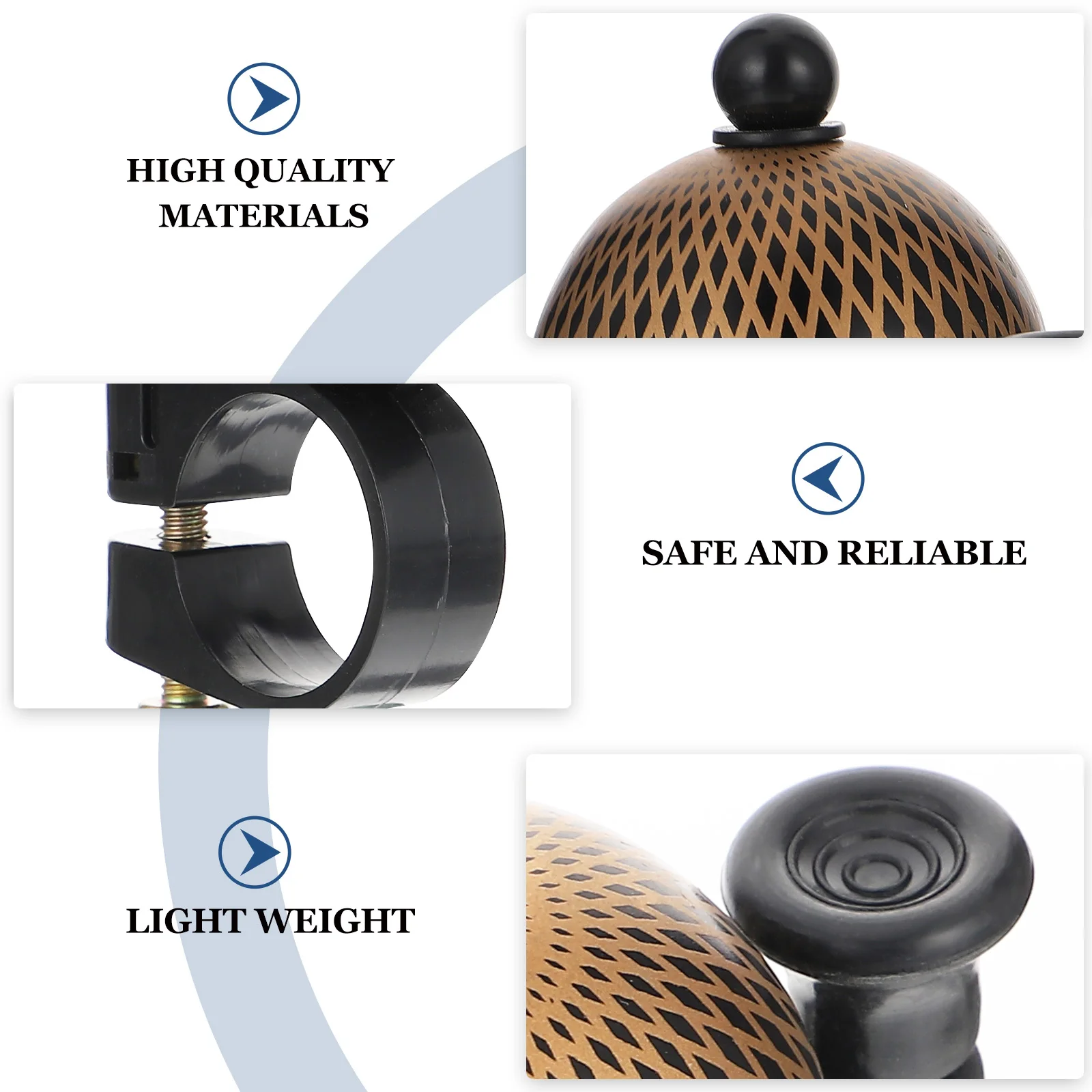 2Pcs Bike Bells Aluminum Alloy Loud Safety Warning Bell for Mountain Road Bike Handlebar Accessories 
2Pcs Bike Bells Aluminum Alloy Loud Safety Warning Bell for Mountain Road Bike Handlebar Accessories