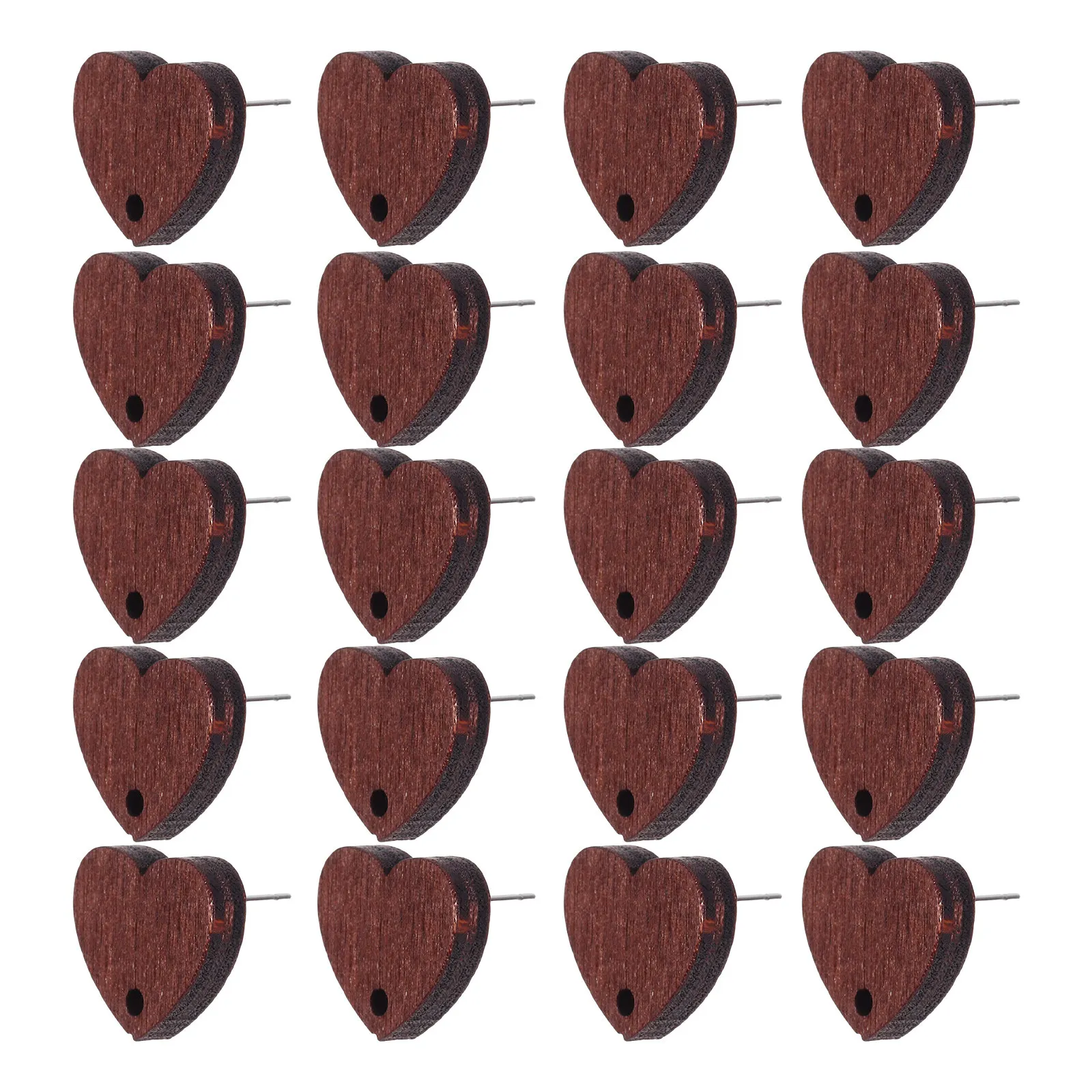 20Pcs Vintage Heart-Shaped Wooden Stud Earrings Unfinished Blank Wood Cutouts DIY Making Kit Valentine Party Favors Accessories
20Pcs Vintage Heart-Shaped Wooden Stud Earrings Unfinished Blank Wood Cutouts DIY Making Kit Valentine Party Favors Accessories