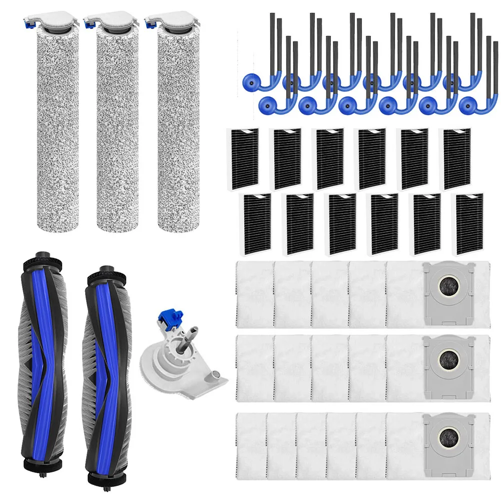 For Deeboot T90 Pro For Omni Vacuum Replacement Parts Kit with 12 Side Brushes 2 Roller Brushes 12 Filters 3 Cloths
For Deeboot T90 Pro For Omni Vacuum Replacement Parts Kit with 12 Side Brushes 2 Roller Brushes 12 Filters 3 Cloths