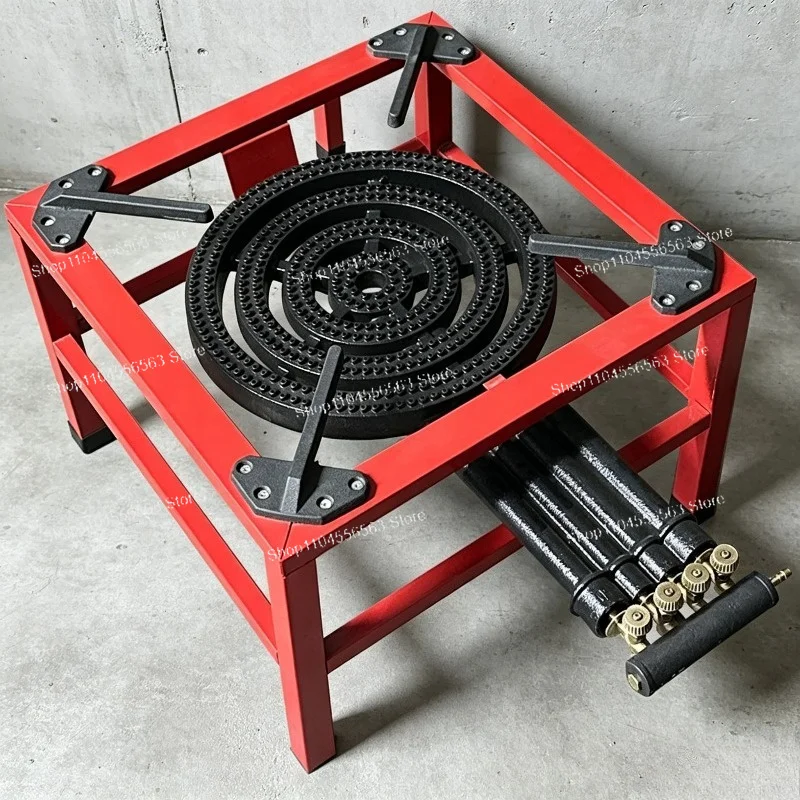 Outdoor Cooking Appliance Commercial Heavy Duty Gas Stove 3 Keys Single Cast Iron LNG Stove For Camping Party Picnic Red
Outdoor Cooking Appliance Commercial Heavy Duty Gas Stove 3 Keys Single Cast Iron LNG Stove For Camping Party Picnic Red