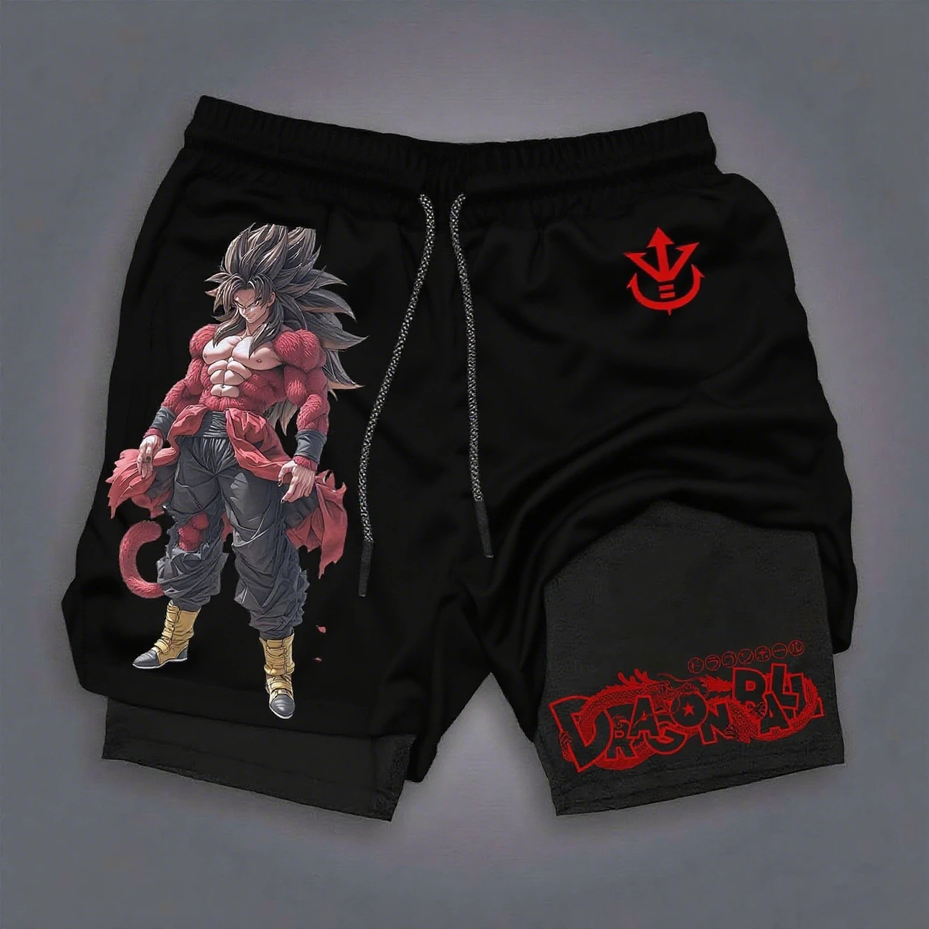 2026 Bandai Dragon Ball Goku Printed Double-layer Shorts Loose Men's Summer Sweat-absorbing and Breathable Sports Shorts
2026 Bandai Dragon Ball Goku Printed Double-layer Shorts Loose Men's Summer Sweat-absorbing and Breathable Sports Shorts