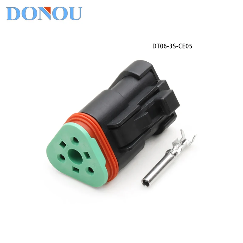 1set 3pin DT06-3S-CE05 Dechir type waterproof sealed connector for adapting to the vehicle lamp plugs of construction machinery
1set 3pin DT06-3S-CE05 Dechir type waterproof sealed connector for adapting to the vehicle lamp plugs of construction machinery