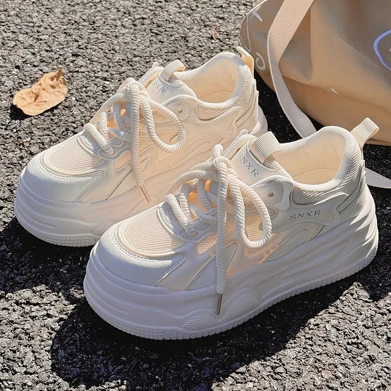 Women Sneakers Autumn Lace-up Round Toe Casual Sneakers Women Outdoor Platform Running Designer Shoes for Women Zapatos De Mujer
Women Sneakers Autumn Lace-up Round Toe Casual Sneakers Women Outdoor Platform Running Designer Shoes for Women Zapatos De Mujer