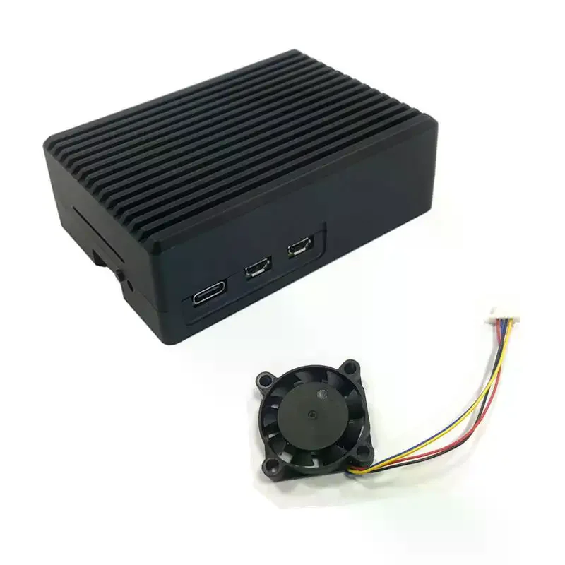 Raspberry Pi 5 Aluminum Case Passive Cooling Armored Metal Shell Black Silver Grey Case Optional for RPI5 Pi5
Raspberry Pi 5 Aluminum Case Passive Cooling Armored Metal Shell Black Silver Grey Case Optional for RPI5 Pi5