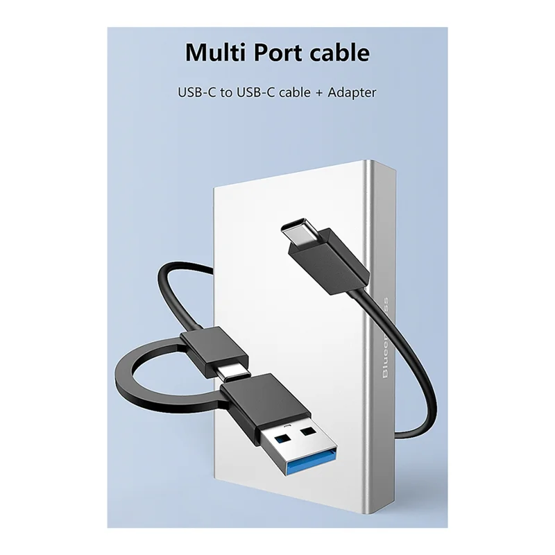 Blueendless USB-C SAS/SATA Hard Drive Enclosure Supports 2.5/3.5 Inch Drives 5Gbps Transfer Speed, External HDD Case UK PLUG
Blueendless USB-C SAS/SATA Hard Drive Enclosure Supports 2.5/3.5 Inch Drives 5Gbps Transfer Speed, External HDD Case UK PLUG