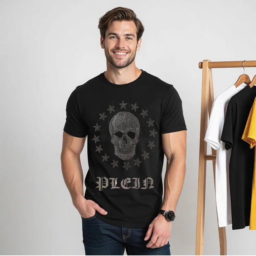 Summer Cotton Rhinestones Oversized T-Shirt for MenHip Hop Designer Top with Drop Shipping
Summer Cotton Rhinestones Oversized T-Shirt for MenHip Hop Designer Top with Drop Shipping