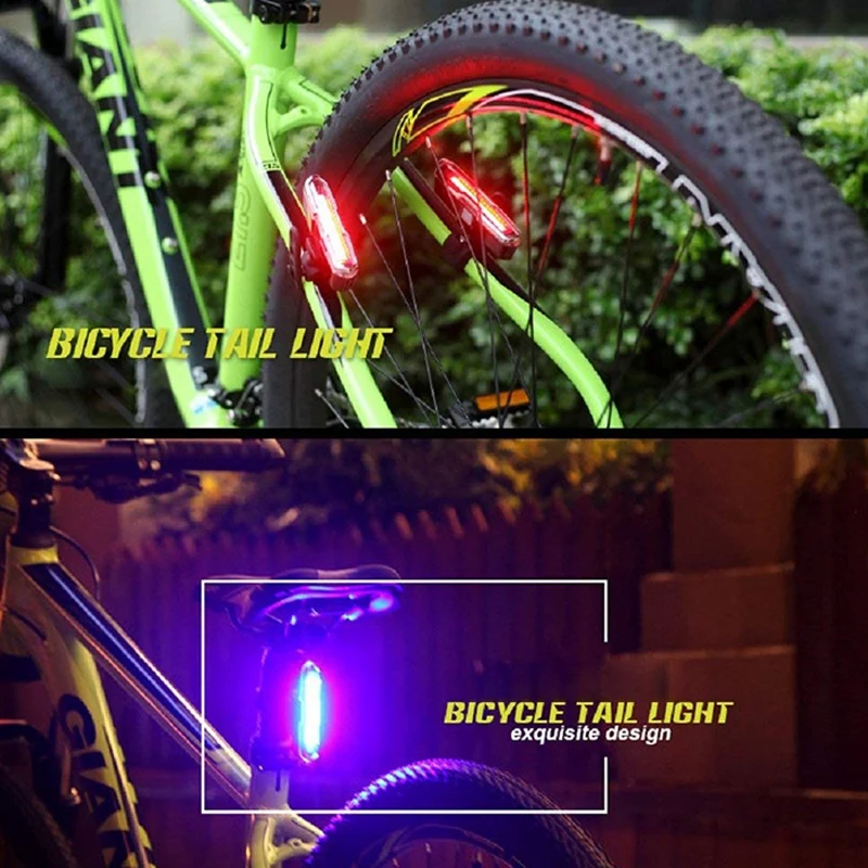 ABUE-USB Rechargeable Front Rear Bicycle Light Red - White - Blue Light Color & LED Bike Tail Light Red & Blue
ABUE-USB Rechargeable Front Rear Bicycle Light Red - White - Blue Light Color & LED Bike Tail Light Red & Blue