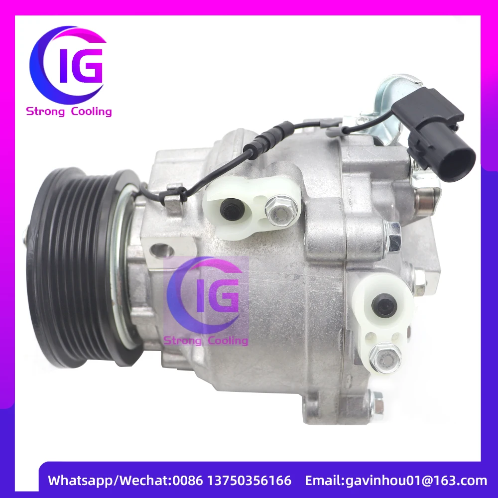 AKS200A413C 6pk AC compressor For Mitsubishi Outlander Sport All Models 2011-2013 7813A402 7813A405 7813A418 7813A618 7813A419
AKS200A413C 6pk AC compressor For Mitsubishi Outlander Sport All Models 2011-2013 7813A402 7813A405 7813A418 7813A618 7813A419