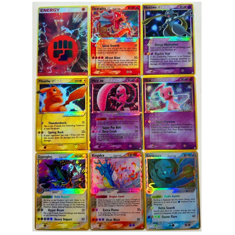 9pcs/set Gyarados Mew two Toys Hobbies Hobby Collectibles Game Collection Anime Cards
9pcs/set Gyarados Mew two Toys Hobbies Hobby Collectibles Game Collection Anime Cards