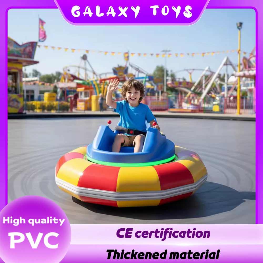 Children Battery Car 360-degree Rotation Kids Inflatable Electric Children's Bumper Car with LED Lights, Remote Control, Music
Children Battery Car 360-degree Rotation Kids Inflatable Electric Children's Bumper Car with LED Lights, Remote Control, Music