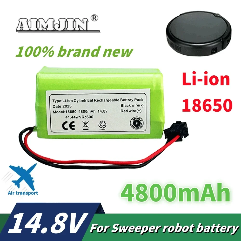 New Original 14.8V 4800mAh High quality SM Plug Rechargeable Battery for ILIFE ecovacs V7s A6 V7s pro Chuwi iLife battery
New Original 14.8V 4800mAh High quality SM Plug Rechargeable Battery for ILIFE ecovacs V7s A6 V7s pro Chuwi iLife battery