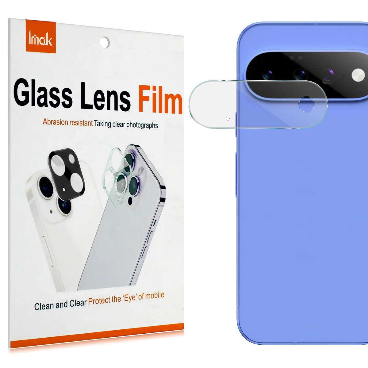 IMAK Lens Glass for Google Pixel 11 Pro XL Integrated Camera Protector Film
IMAK Lens Glass for Google Pixel 11 Pro XL Integrated Camera Protector Film