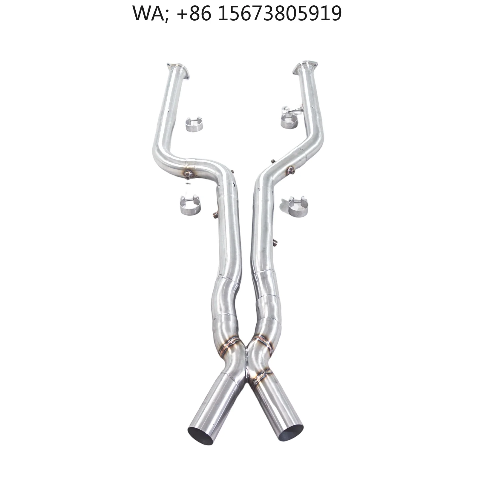 For OEM Suitable M3 M2 M4 G80 G87 G82 3.0T 304 Stainless Steel Catback Midsection Straight Through X-pipe Exhaust Muffler
For OEM Suitable M3 M2 M4 G80 G87 G82 3.0T 304 Stainless Steel Catback Midsection Straight Through X-pipe Exhaust Muffler