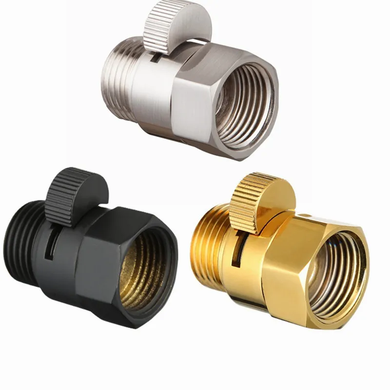 Shower Head Arm Diverter Valve Solid Brass Shut Off Valve Bidet Sprayer Straight in Water Switch for Bathroom Toilet Accessories
Shower Head Arm Diverter Valve Solid Brass Shut Off Valve Bidet Sprayer Straight in Water Switch for Bathroom Toilet Accessories