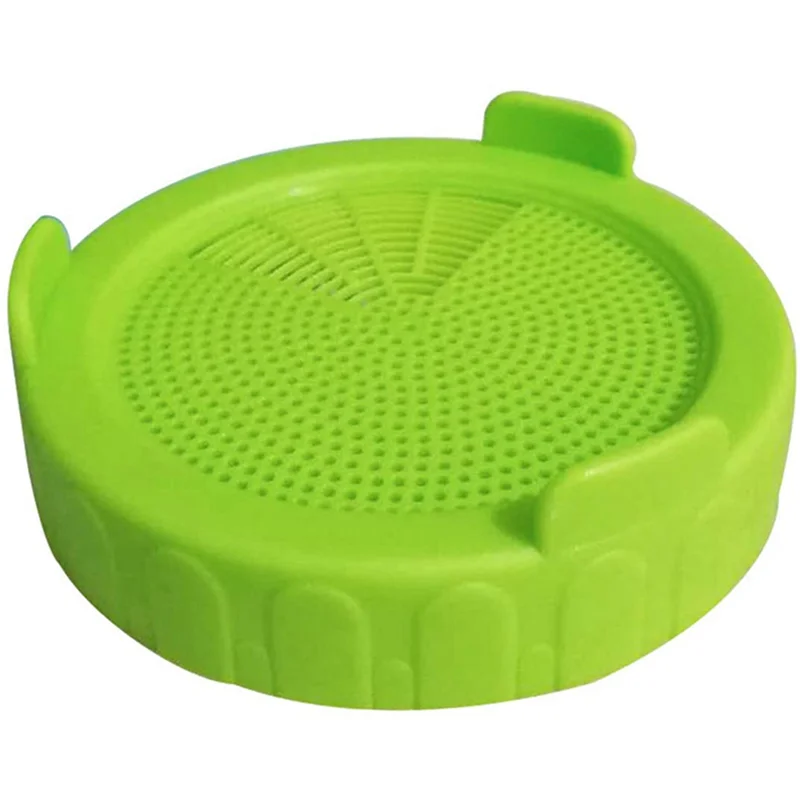 AB46-12 Pack Sprouting Jar Strainer Lids - Wide Mouth Jar Screen Sprouting Kit Lids - For Growing Bean, Broccoli
AB46-12 Pack Sprouting Jar Strainer Lids - Wide Mouth Jar Screen Sprouting Kit Lids - For Growing Bean, Broccoli