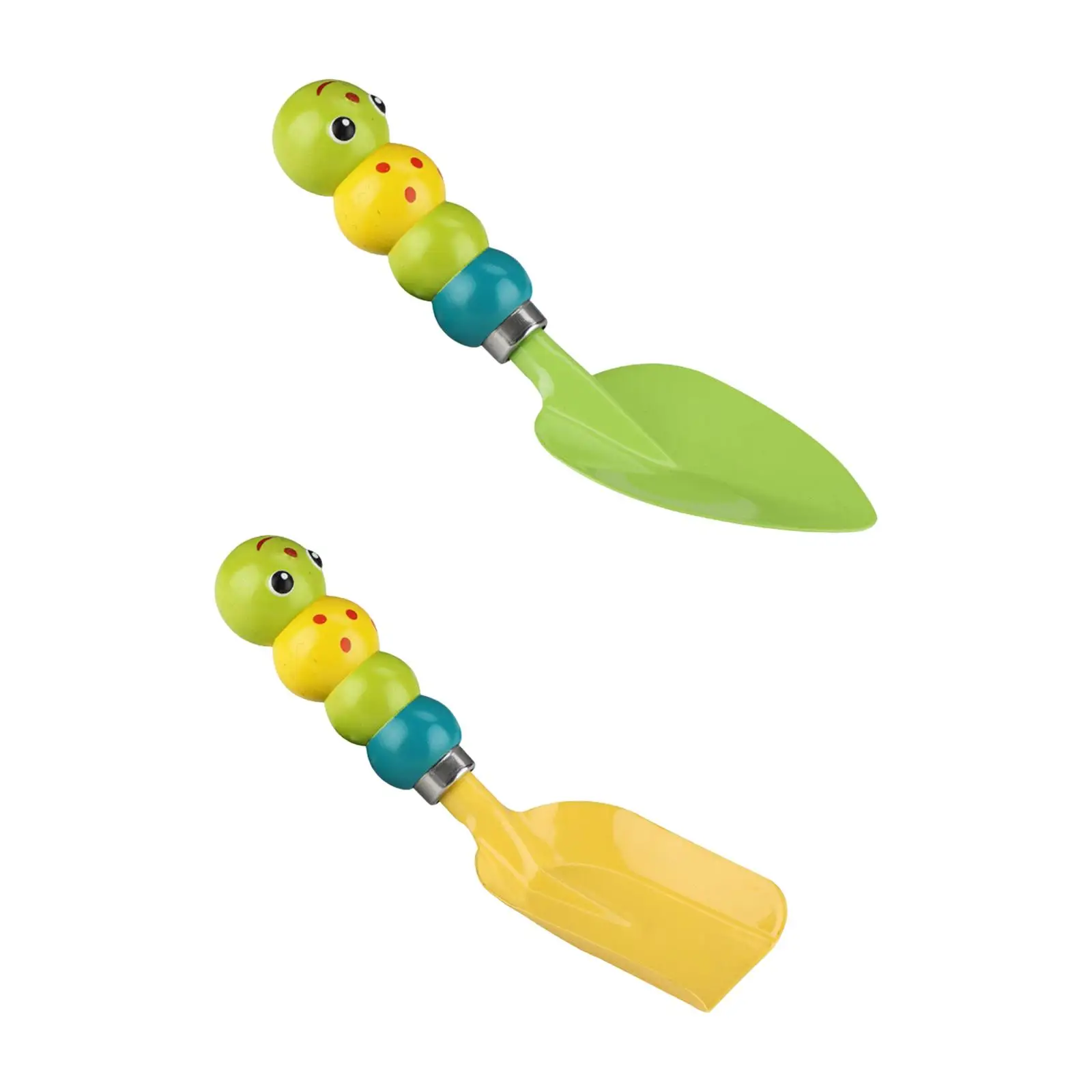 Kids Garden Shovel Caterpillar Shaped Handle Portable Garden Tool Scoop for Smoothing Soil Digging Beach Sand Indoor Planting
Kids Garden Shovel Caterpillar Shaped Handle Portable Garden Tool Scoop for Smoothing Soil Digging Beach Sand Indoor Planting