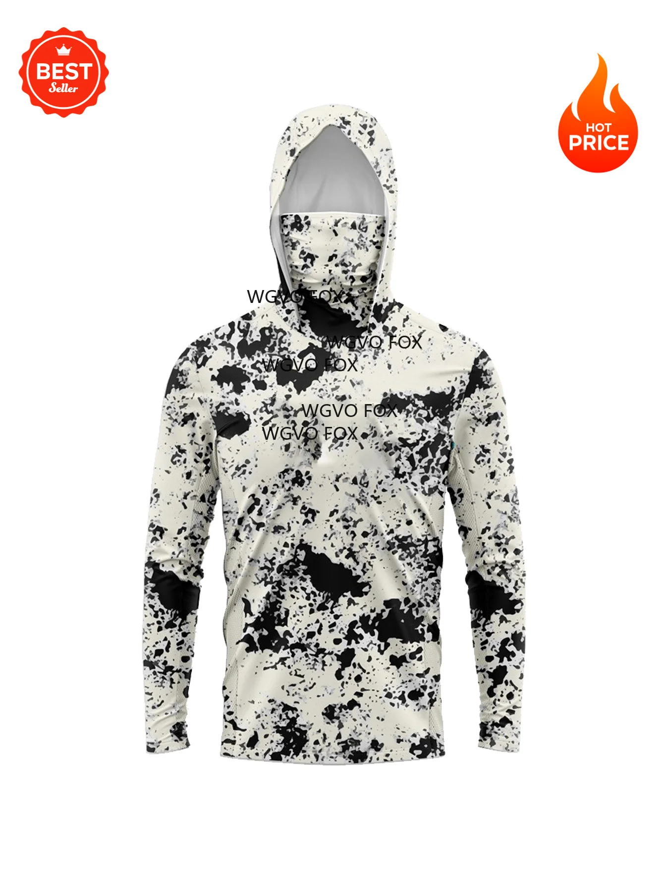 Men Fishing Shirts Face Mask Neck Anti-uv Breathable Hoodie Fishing Jersey Long Sleeve Sun Protection Angling Top
Men Fishing Shirts Face Mask Neck Anti-uv Breathable Hoodie Fishing Jersey Long Sleeve Sun Protection Angling Top