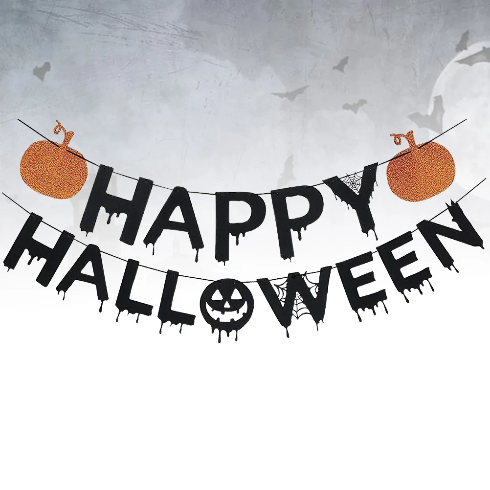 Pumpkin Halloween Banner Outdoor Decoration Decorations Wreath Letters Party Indoor Garland Vibrant Colors Black Orange
Pumpkin Halloween Banner Outdoor Decoration Decorations Wreath Letters Party Indoor Garland Vibrant Colors Black Orange