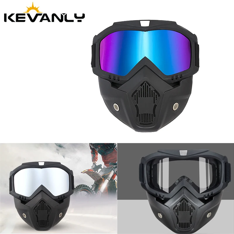 Motorcycle Windproof Mask Goggles Full Face Outdoor Sport Riding Protective Glasses For Winter Summer UV Protection Sunglasses
Motorcycle Windproof Mask Goggles Full Face Outdoor Sport Riding Protective Glasses For Winter Summer UV Protection Sunglasses