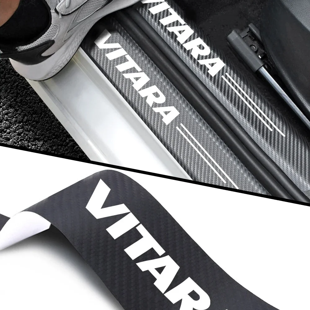 4pcs car accessories Door Sill Protector Stickers PU Leather Carbon Fiber for Suzuki grand Vitara 2020 2019-2016 2015-1999
4pcs car accessories Door Sill Protector Stickers PU Leather Carbon Fiber for Suzuki grand Vitara 2020 2019-2016 2015-1999