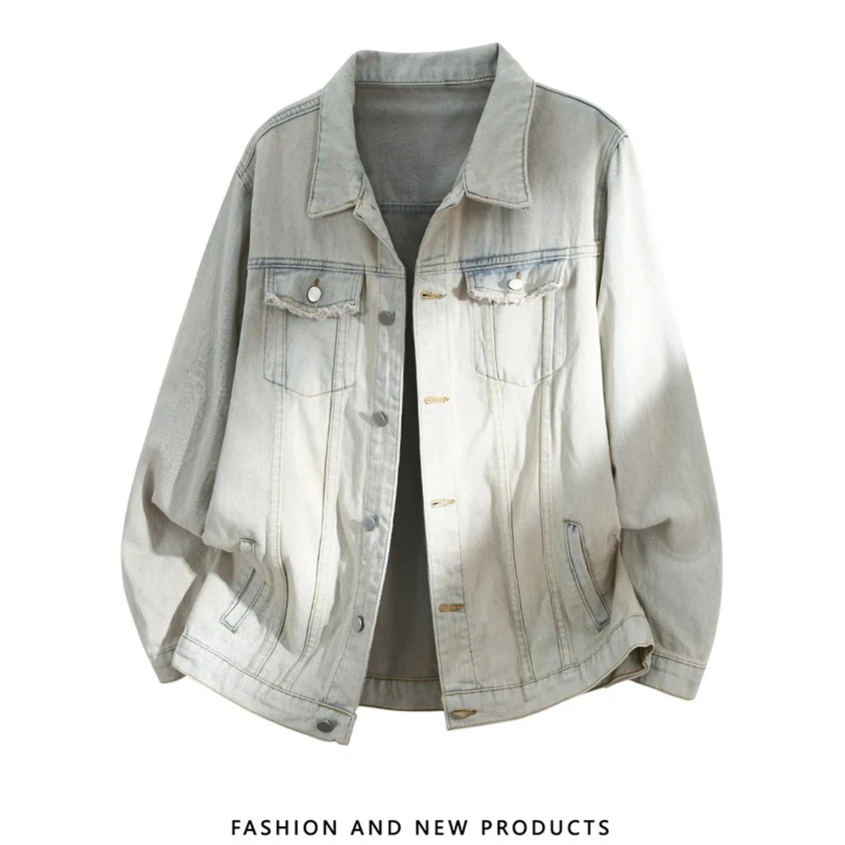 Мужская потертая джинсовая куртка в стиле ретро, новинка 2023 года, осенняя Гонконгская винтажная джинсовая куртка, мужская красивая свободная универсальная рабочая одежда, джинсовая куртка
Мужская потертая джинсовая куртка в стиле ретро, новинка 2023 года, осенняя Гонконгская винтажная джинсовая куртка, мужская красивая свободная универсальная рабочая одежда, джинсовая куртка