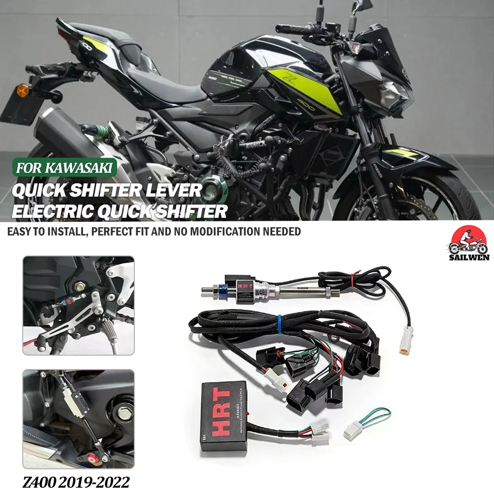Fit For Kawasaki Z400 2019-2022 Motorcycle one-way/two-way quick shift lever gear shifter quick transmission
Fit For Kawasaki Z400 2019-2022 Motorcycle one-way/two-way quick shift lever gear shifter quick transmission