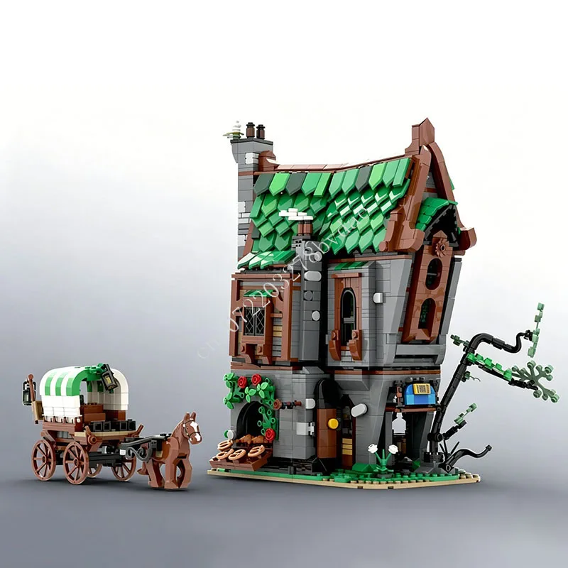 2457 PCS Medieval Fantasy Bakery Building Blocks Set Creative Assembly Model Educational Toy Gift For Adults Home Decor Ornament
2457 PCS Medieval Fantasy Bakery Building Blocks Set Creative Assembly Model Educational Toy Gift For Adults Home Decor Ornament