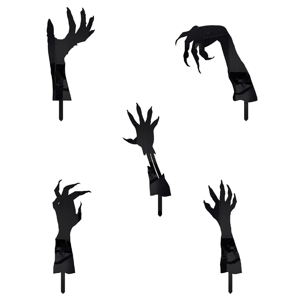 5 Pcs Ghost H Decorations Halloween Ground Insert Props Lawn Sculptures Black Stakes Acrylic Waterproof Outdoor Yard
5 Pcs Ghost H Decorations Halloween Ground Insert Props Lawn Sculptures Black Stakes Acrylic Waterproof Outdoor Yard