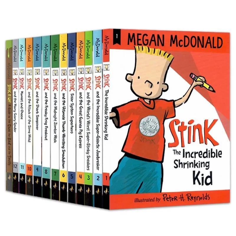 Stink Series 13 Volume Judy Moody Judy Siblings Student English Extracurricular Readings Bridge Chapter Book
Stink Series 13 Volume Judy Moody Judy Siblings Student English Extracurricular Readings Bridge Chapter Book