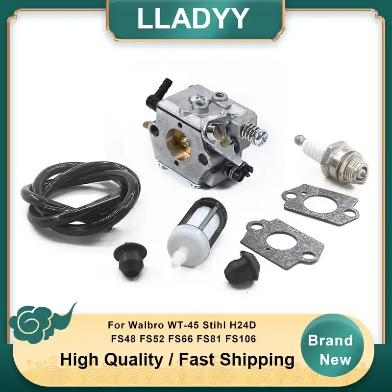 Carburetor Kit For Walbro WT-45 Stihl H24D FS48 FS52 FS66 FS81 FS106 High Quality
Carburetor Kit For Walbro WT-45 Stihl H24D FS48 FS52 FS66 FS81 FS106 High Quality