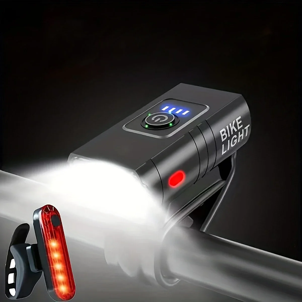 Bicycle Lamp Headlight Bicycle Flashlight LED USB Rechargeable Flashlight Bicycle High Beam Low Beam Plus Taillight Bicycle Set
Bicycle Lamp Headlight Bicycle Flashlight LED USB Rechargeable Flashlight Bicycle High Beam Low Beam Plus Taillight Bicycle Set