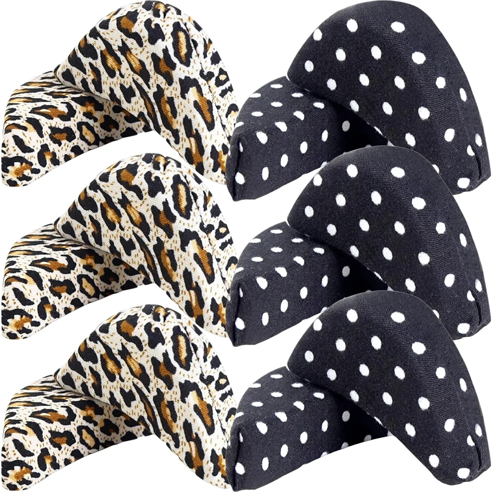 12 Pcs Toe Fillers 6 Pairs Black White Leopard Soft Sponge Inserts Forefoot Pads High Heel Cushion Adjustable Size Shoe Filler
12 Pcs Toe Fillers 6 Pairs Black White Leopard Soft Sponge Inserts Forefoot Pads High Heel Cushion Adjustable Size Shoe Filler
