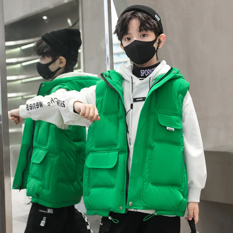 Children's Vest Sleeveless Warm Zipper Children's Fleece Vest For Boy clothes from 10 to 12 years fashion Big Pocket RM49
Children's Vest Sleeveless Warm Zipper Children's Fleece Vest For Boy clothes from 10 to 12 years fashion Big Pocket RM49