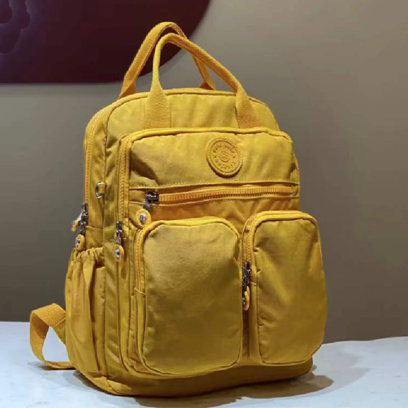 Fashion Woman Backpack Waterproof Nylon Soft Handle Solid Multi-pocket Travel Zipper Feminina School Bags Laptop Backpack
Fashion Woman Backpack Waterproof Nylon Soft Handle Solid Multi-pocket Travel Zipper Feminina School Bags Laptop Backpack
