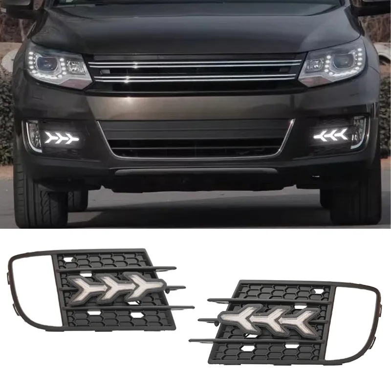 For Volkswagen Tiguan 2013 2014 2015 2016 2017 Car Led Daytime Running Light Front Fog Lamp DRL Yellow Dymanic Turn Signal
For Volkswagen Tiguan 2013 2014 2015 2016 2017 Car Led Daytime Running Light Front Fog Lamp DRL Yellow Dymanic Turn Signal