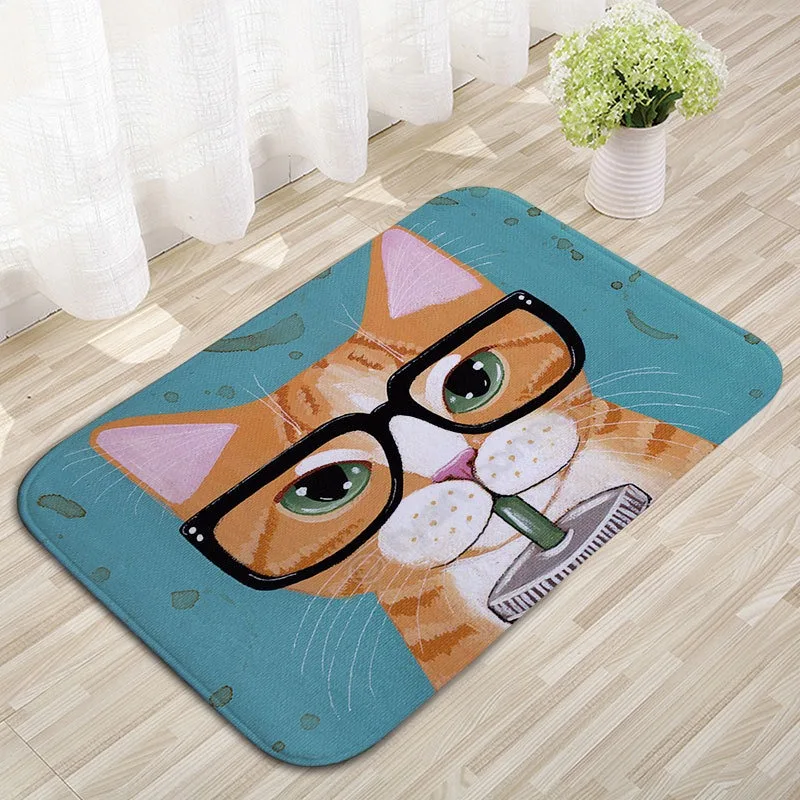 Cat Rug Birthday Gift Entry Mat Can Be Used for Bedrooms Kitchens Pets Dirt Resistant Durable Rugs Home Decoration Carpets
Cat Rug Birthday Gift Entry Mat Can Be Used for Bedrooms Kitchens Pets Dirt Resistant Durable Rugs Home Decoration Carpets