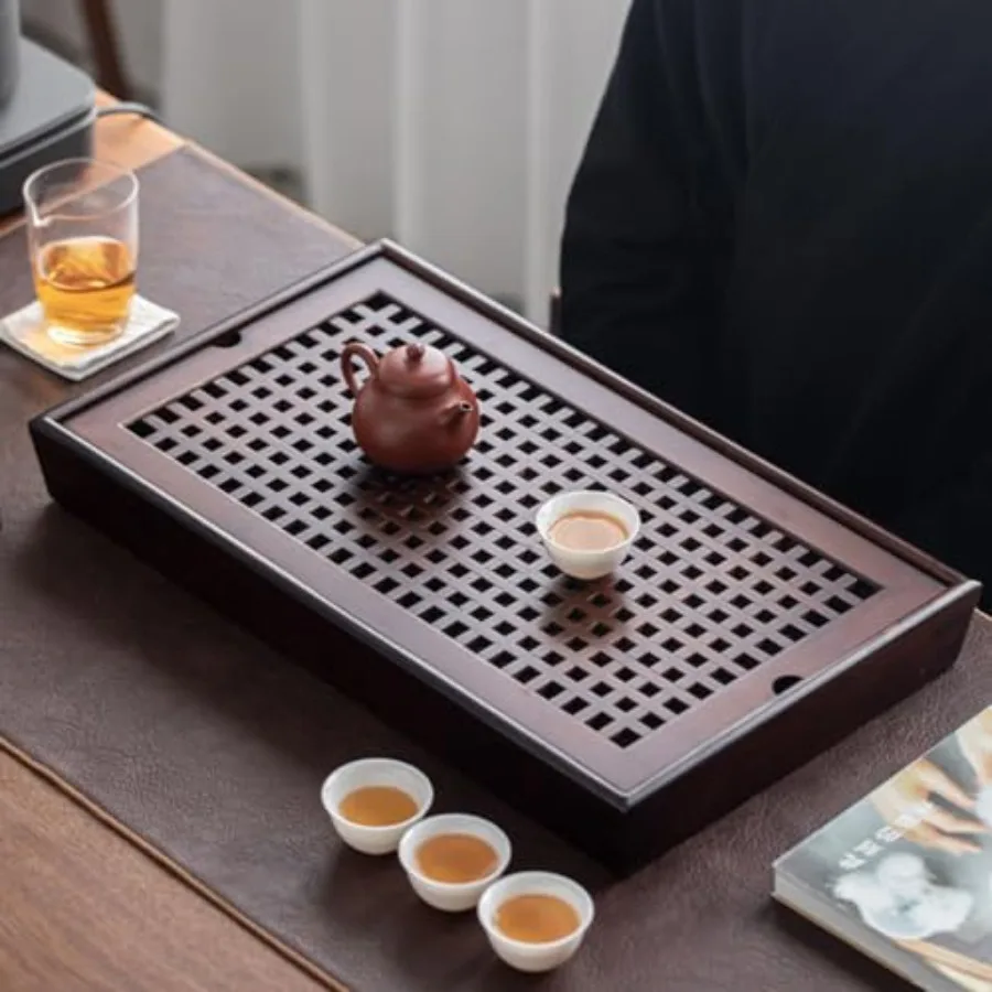 X-Large 19 Inch Bamboo Chinese Gongfu Tea Ceremony Tray with Drain Drainage Tea Box with Water Storage for Kungfu Kung fu Tea S
X-Large 19 Inch Bamboo Chinese Gongfu Tea Ceremony Tray with Drain Drainage Tea Box with Water Storage for Kungfu Kung fu Tea S