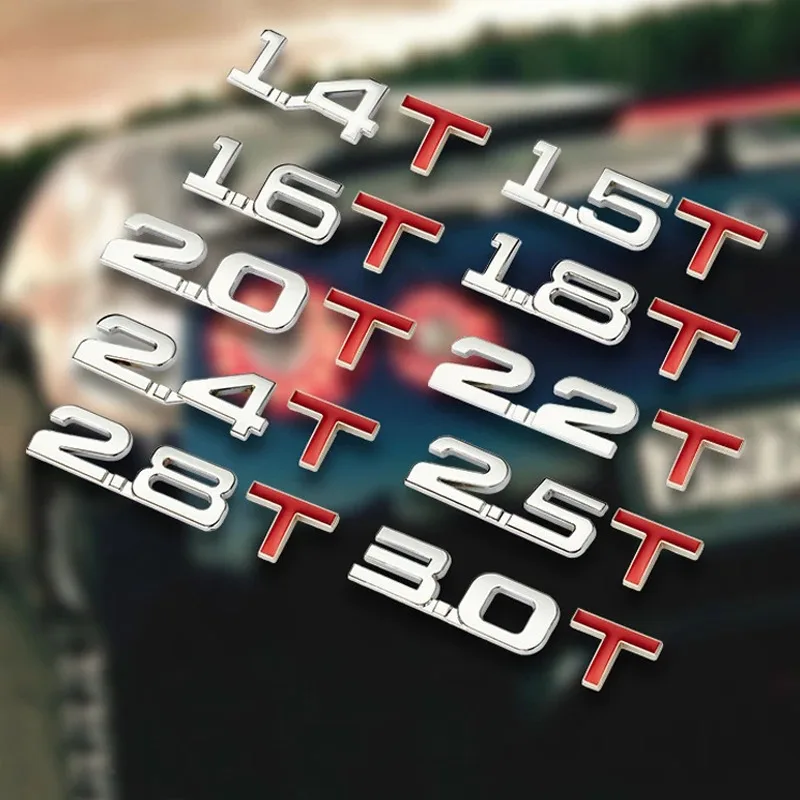 Car 3D Metal 1.3T 1.4T 1.5T 2.0T 2.4T 2.8T 1.6T 1.8T 2.2T 2.5T 3.0T Logo TURBO Emblem Badge Decals Tail Sticker For Toyota Honda
Car 3D Metal 1.3T 1.4T 1.5T 2.0T 2.4T 2.8T 1.6T 1.8T 2.2T 2.5T 3.0T Logo TURBO Emblem Badge Decals Tail Sticker For Toyota Honda