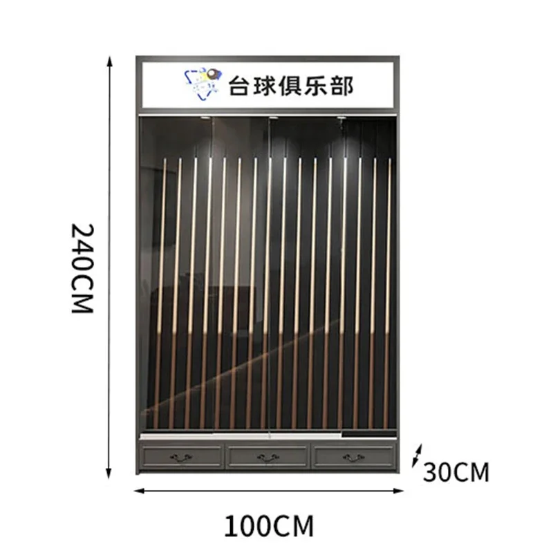 Solid wood paint billiard club cabinet rod cabinet billiard room hall display cabinet customization
Solid wood paint billiard club cabinet rod cabinet billiard room hall display cabinet customization