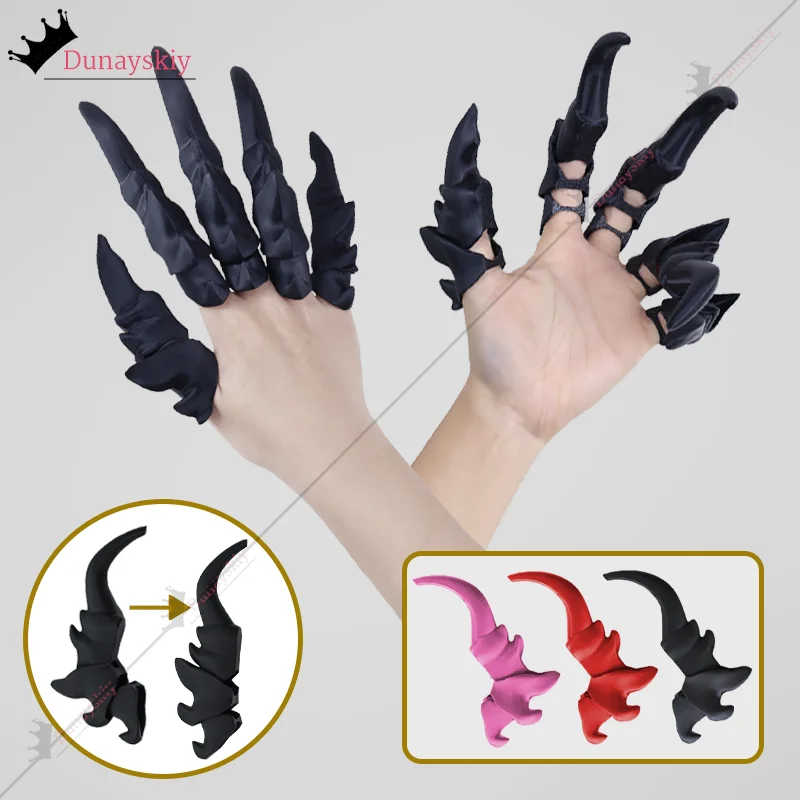 5/10PC Customized 13cm-Halloween Movable Acrylic Claw Cos Dress Up prop 3Color Flying Hook Claw Men Women Anime Party Performese
5/10PC Customized 13cm-Halloween Movable Acrylic Claw Cos Dress Up prop 3Color Flying Hook Claw Men Women Anime Party Performese