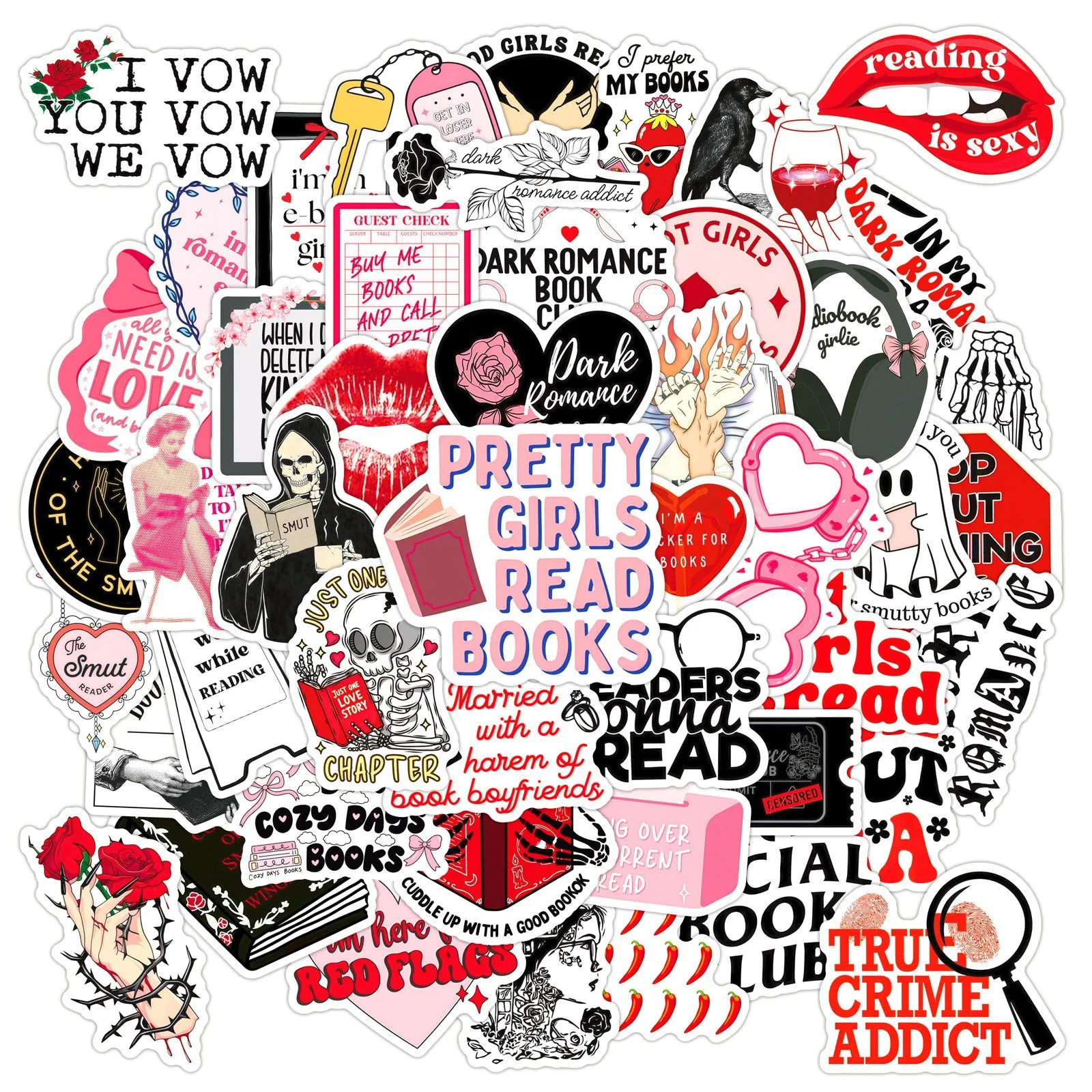 50PCS Pink Romanticism Stickers Graffiti Stickers DIY Diary Phone Case Handmade Scrapbook Aesthetic Stickers
50PCS Pink Romanticism Stickers Graffiti Stickers DIY Diary Phone Case Handmade Scrapbook Aesthetic Stickers