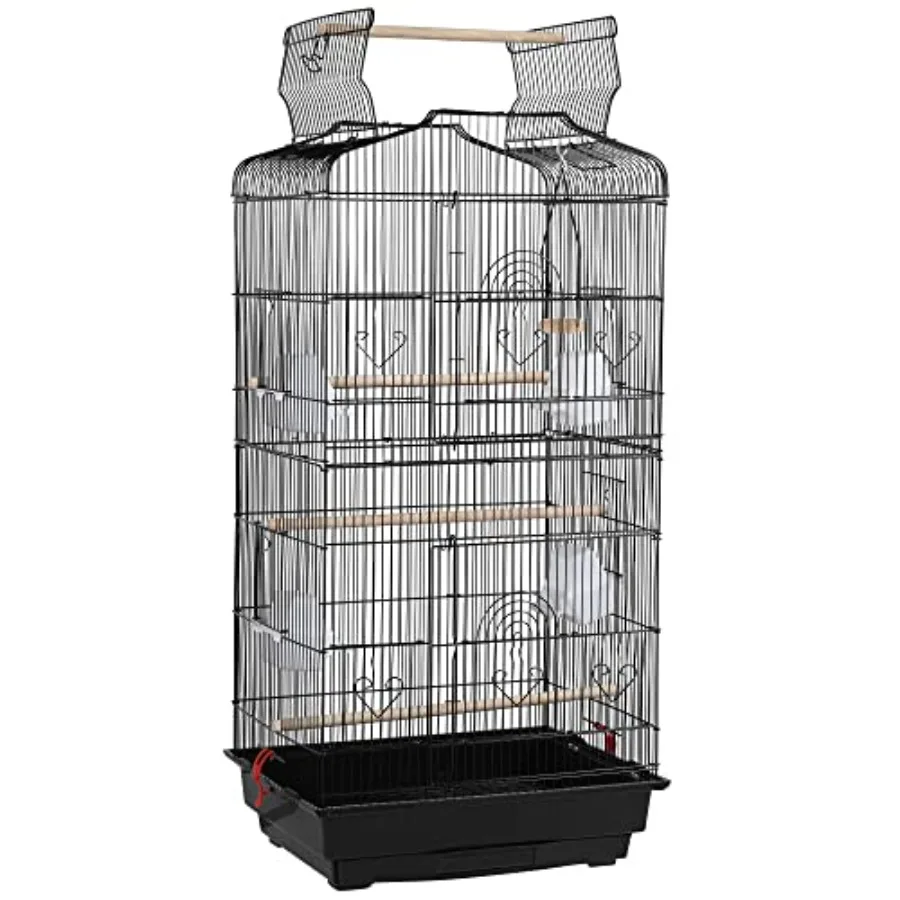 Portable bird cage for Quaker parrot cockatiel Indian ringneck sun parakeet green cheek conure lovebird budgie canary finch par
Portable bird cage for Quaker parrot cockatiel Indian ringneck sun parakeet green cheek conure lovebird budgie canary finch par