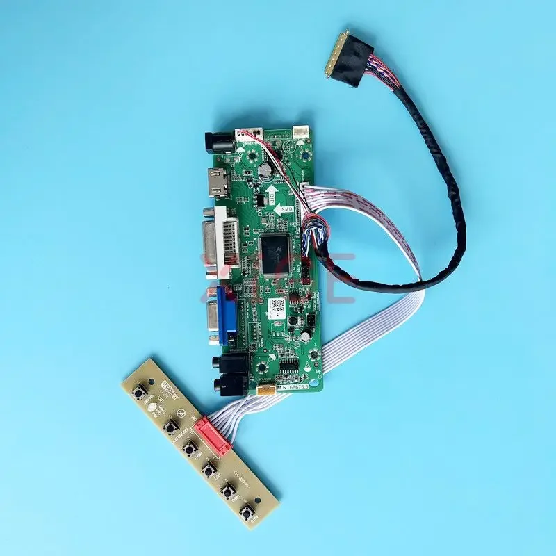 Плата драйвера ЖК-контроллера подходит для LP156WFC N156HGE LVDS 40-контактный дисплей для ноутбука VGA DVI Audio DIY Kit 1920x1080 15,6 дюйма HDMI-совместимый
Плата драйвера ЖК-контроллера подходит для LP156WFC N156HGE LVDS 40-контактный дисплей для ноутбука VGA DVI Audio DIY Kit 1920x1080 15,6 дюйма HDMI-совместимый