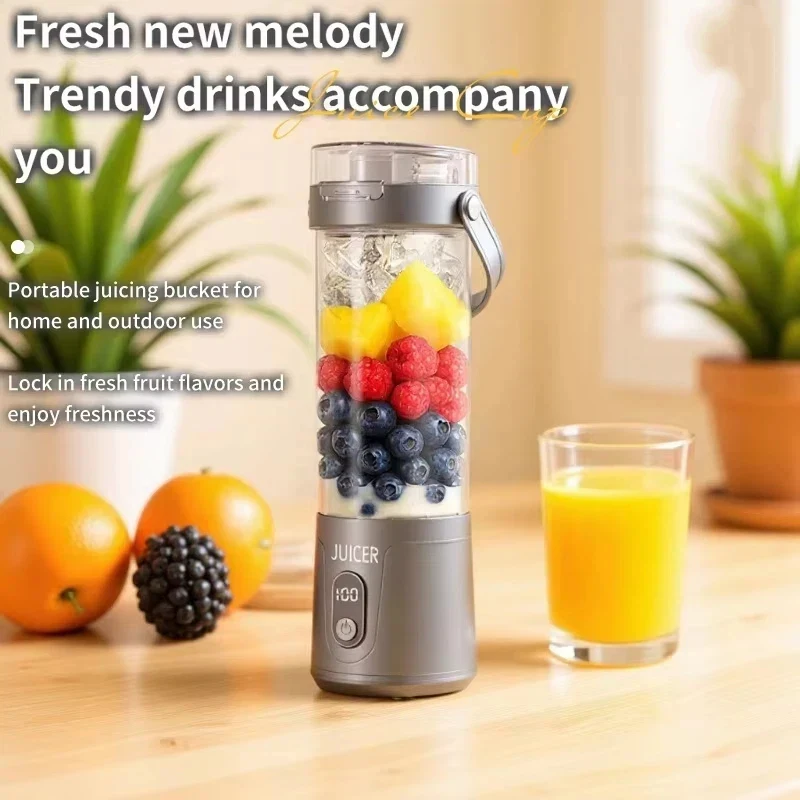 Portable Electric Juicer Small Household Rechargeable With Digital Display Vegetables Fruit Blender Juice Cup For Juicing
Portable Electric Juicer Small Household Rechargeable With Digital Display Vegetables Fruit Blender Juice Cup For Juicing