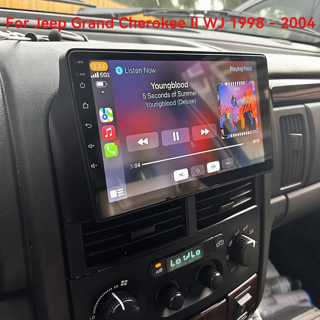 Android 16 For Jeep Grand Cherokee II WJ 1998 - 2004 Car Radio Stereo Multimedia Navigation GPS Video Player Wireless Carplay
Android 16 For Jeep Grand Cherokee II WJ 1998 - 2004 Car Radio Stereo Multimedia Navigation GPS Video Player Wireless Carplay