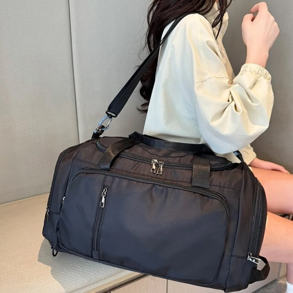 Oxford Cloth Travel Luggage Bag Multifunctional Solid Color Travel Backpack Dry Wet Separation Large Capacity Duffle Bag Gym
Oxford Cloth Travel Luggage Bag Multifunctional Solid Color Travel Backpack Dry Wet Separation Large Capacity Duffle Bag Gym