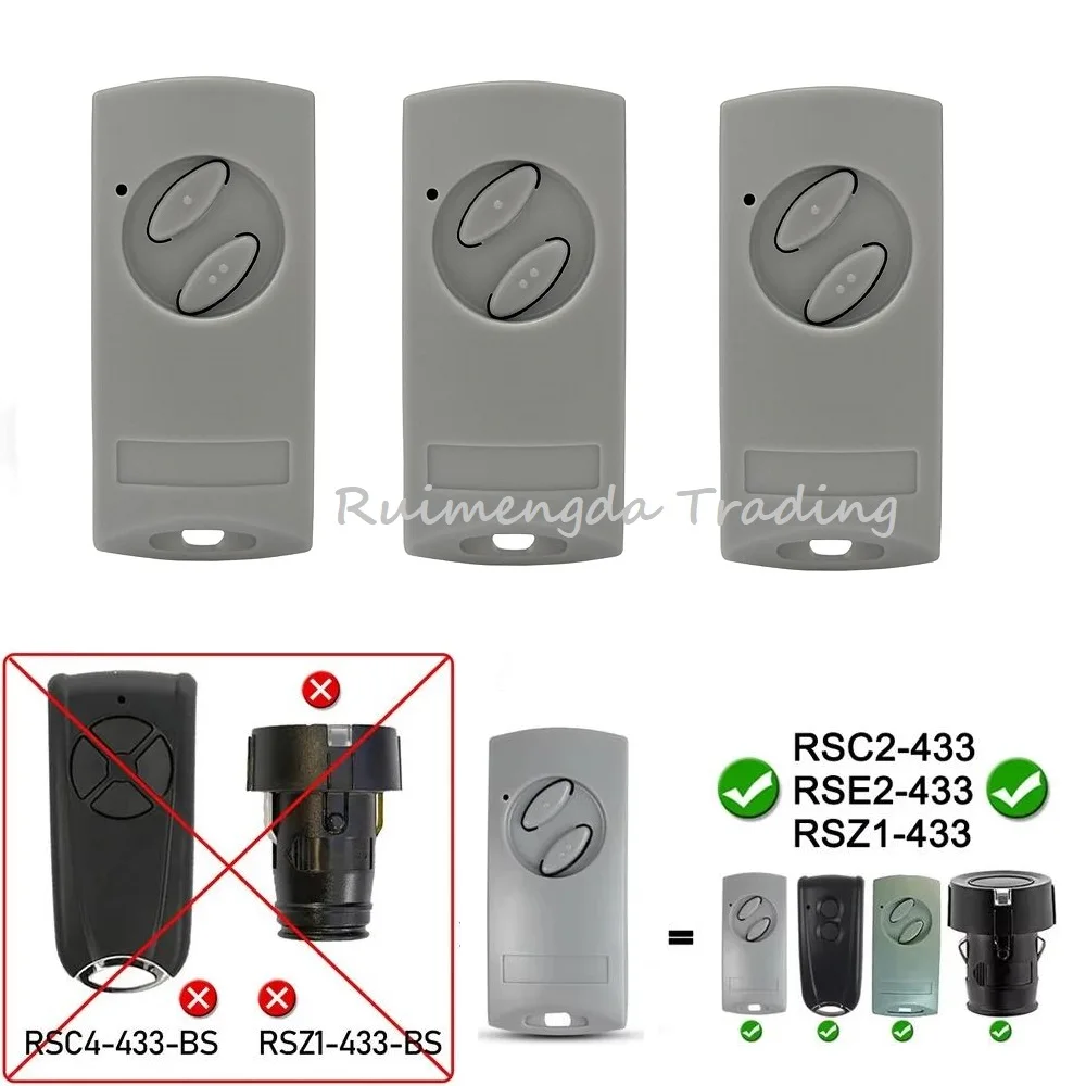 3PCS ECOSTAR RSE2 RSC2 RSZ1 RSE2-433 RSC2-433 RSZ1-433 Gate Remote Control Garage Door Opener Hand Transmitter 433.92MHz Rolling
3PCS ECOSTAR RSE2 RSC2 RSZ1 RSE2-433 RSC2-433 RSZ1-433 Gate Remote Control Garage Door Opener Hand Transmitter 433.92MHz Rolling
