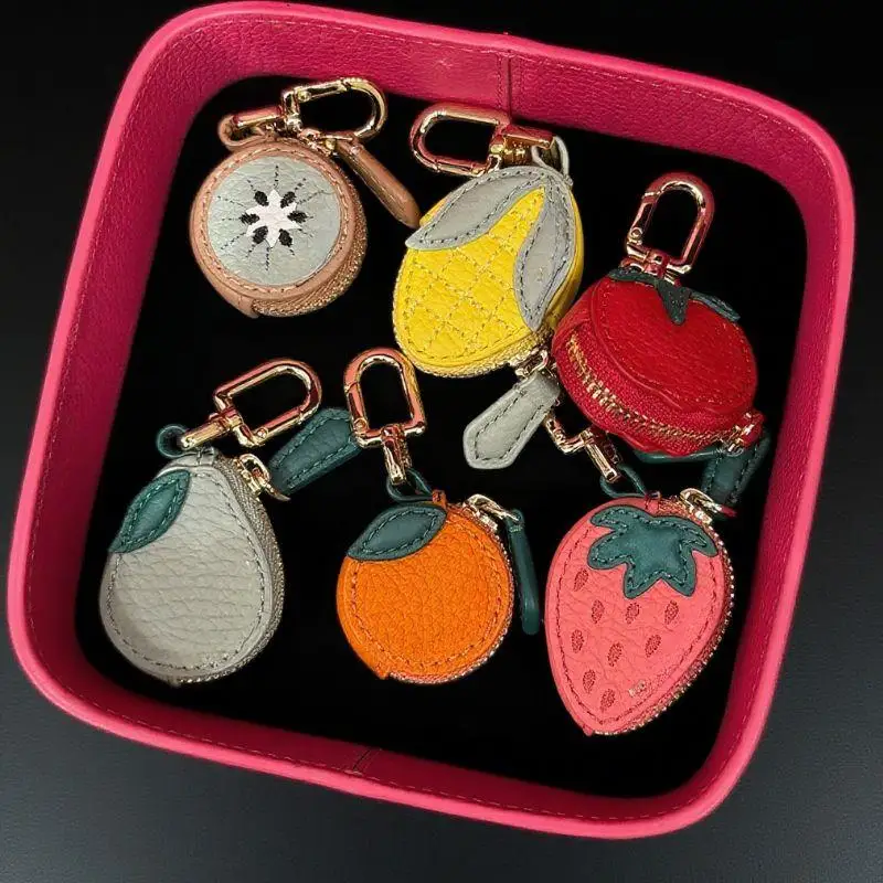 Portable Cherry Fruit Shape Coin Purse Cute Strawberry PU Leather Pendant Wallet Coin Bag Earphone Bag Outdoor Mini Storage Bag
Portable Cherry Fruit Shape Coin Purse Cute Strawberry PU Leather Pendant Wallet Coin Bag Earphone Bag Outdoor Mini Storage Bag