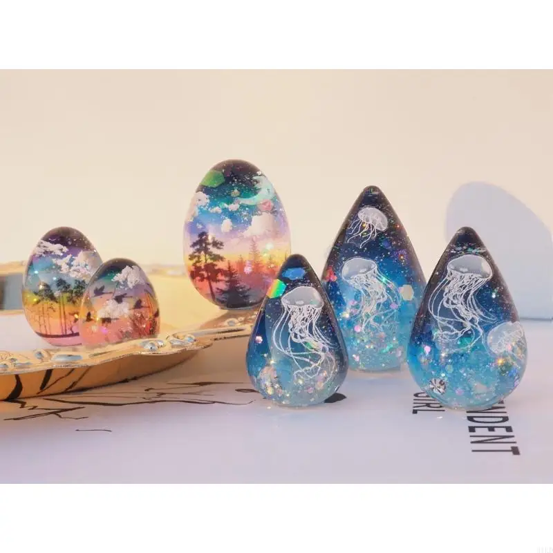 31KD Water Drop/Egg Shaped Resin Casting Moulds Silicone Material Hand-Making Tools
31KD Water Drop/Egg Shaped Resin Casting Moulds Silicone Material Hand-Making Tools